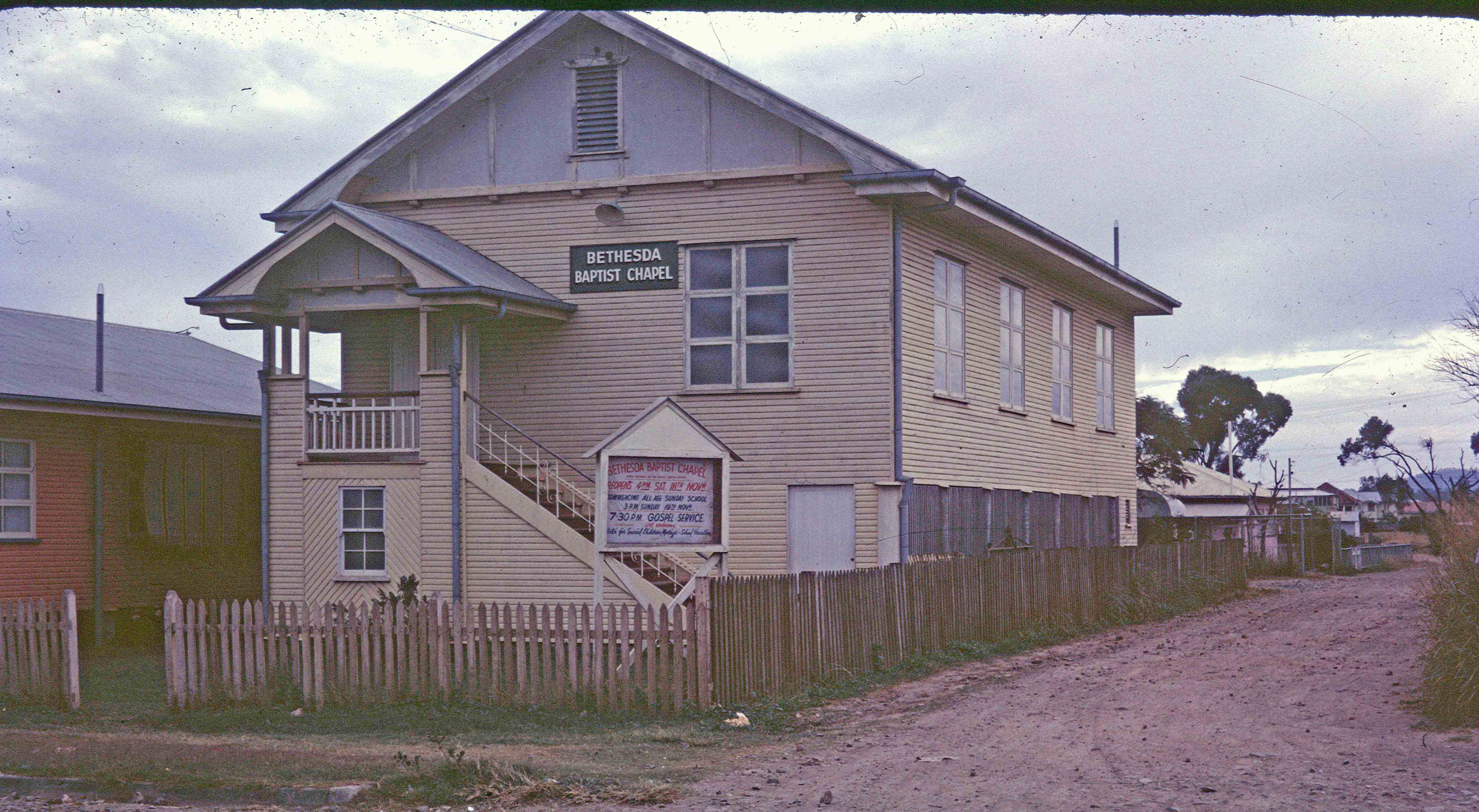 1961 Bethesda Baptist Chapel North Rockhampton 1962b